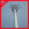 China Mobile Steel Monopole tower used for hang antenna China Mast Monopole for communication