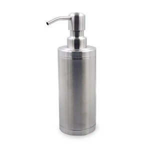 China Suppliers New Products Stainless steel Bathroom Accessories Set with Saop Pump