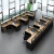 Import China supply color and size can be customized meeting room modern staff desk office workstation from China