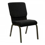 church chair with logo