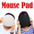 Import Circle Shape Sublimation Blank Heat Press Mouse Pad For Promotion Gifts from China