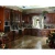 Classic motorized automatic red lacquer wood full length  kitchen cabinets