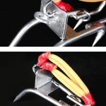 Climbing Equipment Safe Stainless Steel  Tool Pole Tree Climbing Spikes Shoes For Outdoor Hunting Observation Picking Fruit