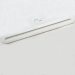 Clothes Hangers Wholesale White Plastic standing Hangers with Bathroom towel rack