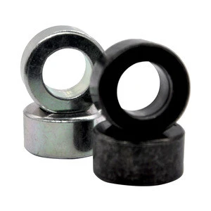 CNC machined polishing thickness round black galvanized thick washer