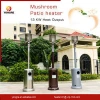 coated steel Mushroom type flame outdoor gas patio heaters for garden from china