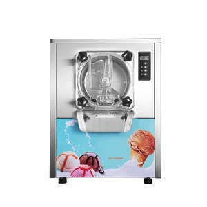 Commercial hard ice cream maker machine