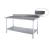 Import Commercial Kitchen Restaurant Equipment Stainless Steel 2-Tier Kitchen Table from China