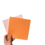 Commercial  wholesale home sponge sheet with non-woven fabrics  kitchen cleaning foam