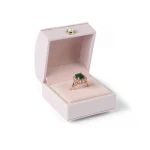 competitive price custom jewelry box arch top necklace bangle bracelet leather jewelry box ring boxes jewellery packaging