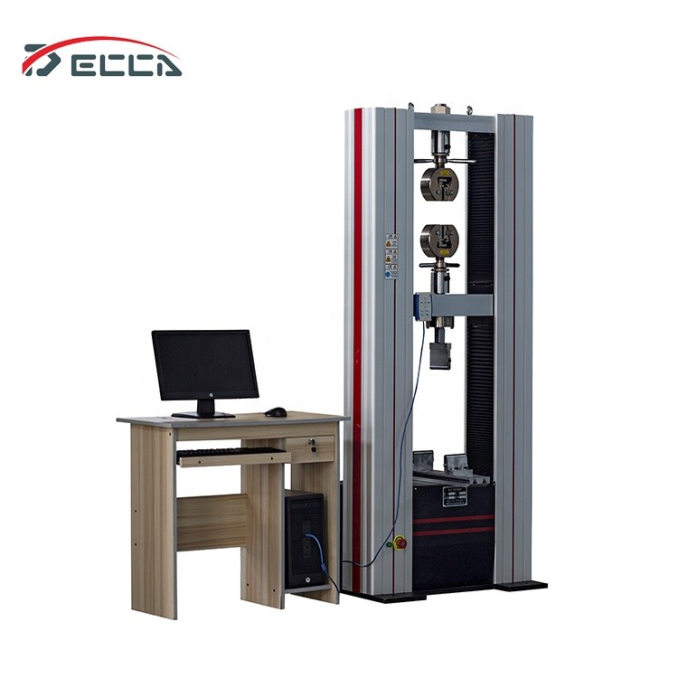 Computerized dual column electro-mechanical force measuring equipment peel universal tensile testing machine price