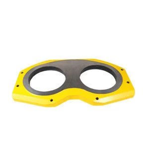 Concrete pump spares parts for concrete pump wear plate and cutting ring