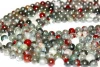 Conglomerate Jasper loose beads 16 inch strand for jewelry making, Round Bead Loose Gemstone