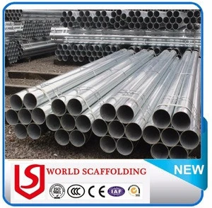 construction building materials galvanized steel pipe, Galvanized/Pregalvanized