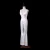 Import Cool Jumpsuit V-Neck Satin Ankle Length Wedding Dresses Bridal Gown With Detachable Train from China