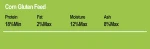 corn gluten feed for animal feed