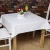 Import cotton and polycotton sateen fabric for tablecloth white table cloth from China
