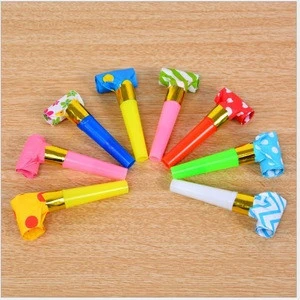 Crazy Birthday Party Paper Blowout for Children Party Supplies noise maker