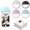 Creative Camera Flash Selfie Ring Light LED Rechargeable Round Portable Selfie Artifact for Smart Phone