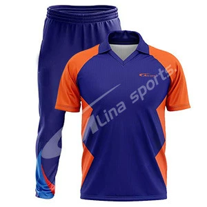 Cricket Digital Printed Uniforms For Adult Size Custom Team