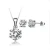 Import cross border 2.0ct necklace 5 rows new 18k white glod trending concert lab diamond necklace from China