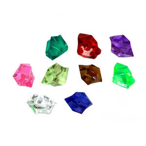 Crystal Gems Stones - Acrylic Random Colors Treasure Gemstones for Table Scatter - Vase Fillers - Arts &amp; Crafts - Party Favors
