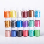 Custom 24 Colors Mica Powder Pearl Epoxy Pigment Powder for DIY Making