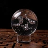 Custom Acrylic resin Bubble Ball Wedding Decoration ball Sphere Rare Good Luck Fashion Magic Transparent ball crafts with base