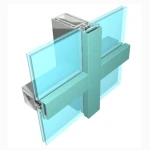 custom aluminum extruded 100X50 aluminum profile for curtain walls