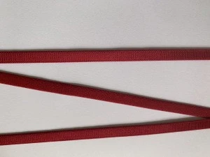 Custom anti-slip 6mm soft brushed nylon strap elastic bands for apparel textiles &amp; accessories