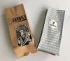 Custom Color Printing Aluminum Foil Lined Laminated Material Food Packaging Green Tea Coffee Bag