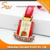 Custom Colored Lacquer Finisher Souvenir Metal Medal with Ribbon