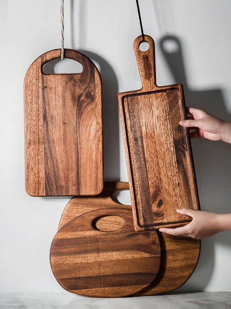Custom Design Different Shape Acacia wood Cutting Board