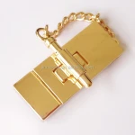Custom Design Handbag Metal Piggy Twist Lock Turn Locks