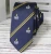 Import Custom design polyester jacquard necktie woven tie printed neckwear cravat for men from China