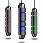 Custom Heavy Exercise Firness Training PVC Steel Wire Speed Wire Weighted Skipping Jump Rope