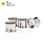 Custom made dining table decor metal napkin rings