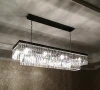 Custom made European modern design hotel decoration crystal chandelier pendant light