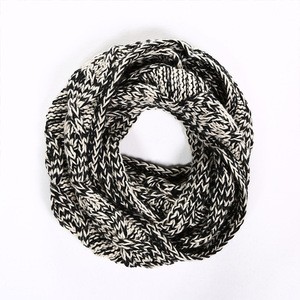 Custom multi color warm men infinity neck knitted scarves