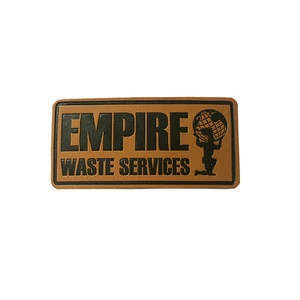 Custom Patches Apparel,textiles &amp; Accessories Label Tags Logo Maker Pu Clothing Labels