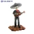 Import Custom Polyresin Skeleton Skull Rock Music Band Bassist/Guitar/Trumpet/Violin Figurines Collectible statues from China