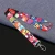 Import Custom printed fabric nfl keychains nfl metal carabiner name tag lanyards hand wrist custom from China