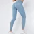 Import custom private brand muti color high waist leggings with pocket wholesale compression leggings women yoga pants quick dry from China