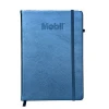 Custom Pu Leather Cover Notepad Notebook For School
