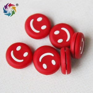 Buy Custom Smiley Face Silicone Tennis Racket Vibration Dampener Shock ...