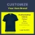 Import Custom sublimation print Logo Slub cotton O-neck t-shirt  100% cotton mens t shirts from China