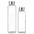 Import Custom Wholesale High Quality 300ml 400ml 550ml Portable BPA Free Glass Bottle Water from China