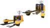 Custom Width 440 2t off-Road Wheel Full Electric Pallet Truck Forklift Stand Pallet Jack