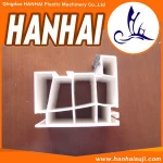Customized China plastic pvc profile for fourniture