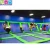 Customized Commercial Indoor Playground Fitness Bungee Bed with Slide Ninja Course Foam Pit for Children Latest Trampoline Park